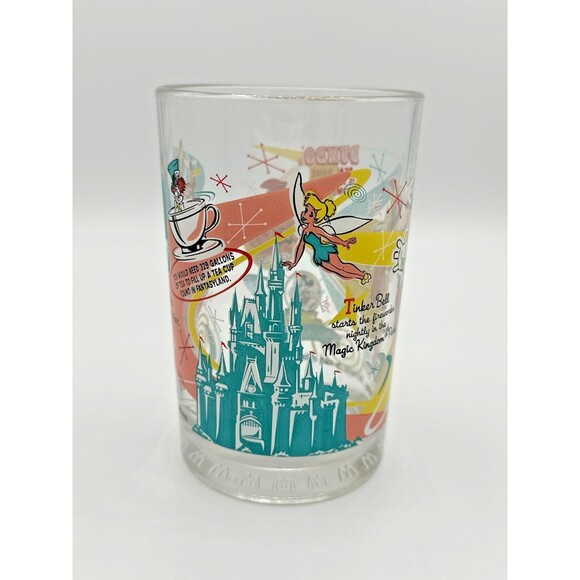 Disney 100 Years of Magic McDonald’s Glass – Fantasyland Tinker Bell Dumbo - Picture 2 of 7